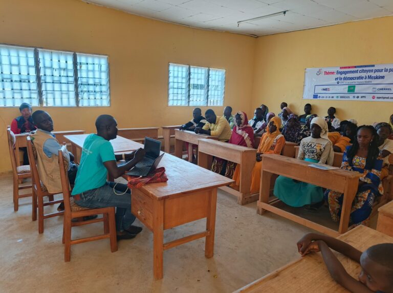 Jeune engagé à la citoyenneté